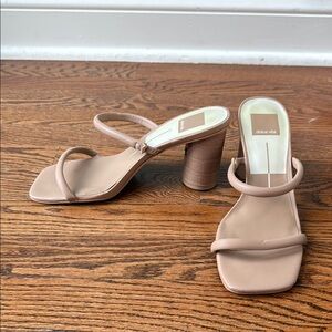Dolce Vita Tan Block Heel Sandals